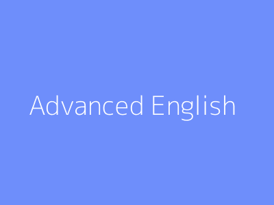 Advanced English